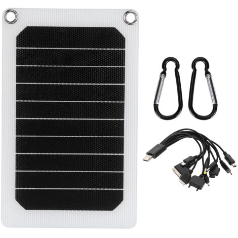 Tragbares 6W 6V monokristallines Solarladegerät mit Neustartfunktion für den Außeneinsatz (1/5)