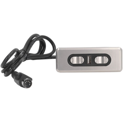 Steuerung für Relaxsessel mit Dualmotor (12 V/29 V), USB-Anschluss und 5-poligem Schalter für Aufstehsessel