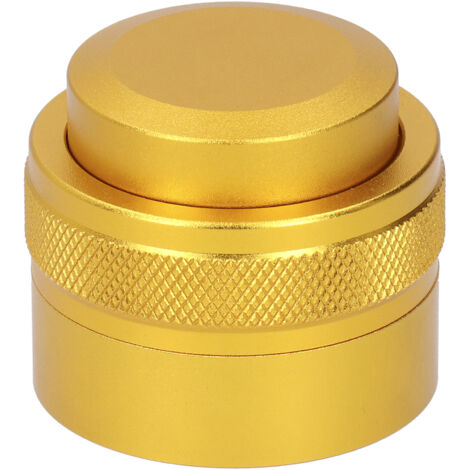 51-mm-Kaffeeauslauf aus Edelstahl, Pressmechanismus zum Mahlen von Kaffee, Gold-Barista-Zubehör (1/5)
