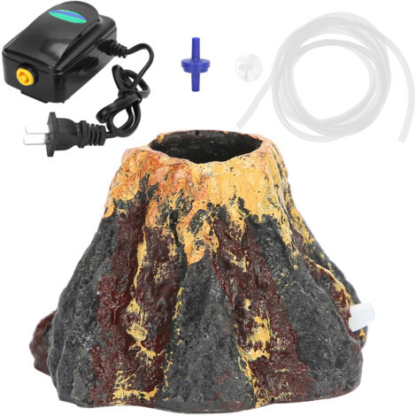 Aquarium-Sauerstoffpumpe mit Ausströmersteinen und dekorativem Zubehör CN 250V (1/5)