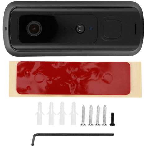 Intelligente WLAN-Türklingel, 1080p-Video-Türsprechanlage mit PIR-Bewegungsmelder (1/5)