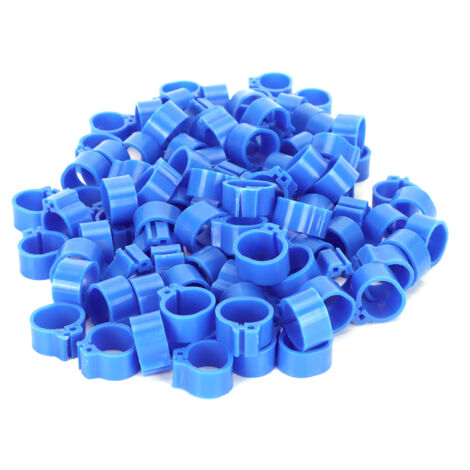 200 Beinringe (10 mm) für Tauben, Geflügelkennzeichnungsringe, Zubehör für Blaumeisen