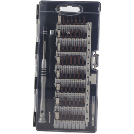 57-teiliges Schraubendreher-Set mit 56 Bits und 1 Griff für Haushaltsreparaturen (1/5)