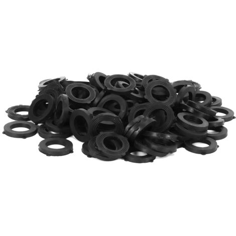 100 Stück G3/4 Gummidichtungen für Gartenarmaturen, Schlauchanschlusszubehör (1/5)