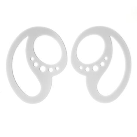 Paar rutschfeste Silikon-Ohrhaken für tragbare Bluetooth-Kopfhörer, silberne Gary-Montagehalterung (1/5)