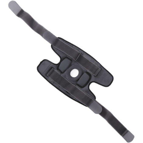 Abnehmbarer und faltbarer Sport-Knieschoner für Fußball, Basketball, Laufen, Knieschutz, Grau, XL (1/5)