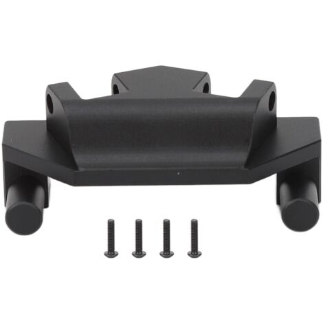 Schwarzer CNC-gefräster Hinterachs-Anlenkungsversteller aus Aluminiumlegierung für Axial-Hinterachse Capra Currie F9 1/10 RC Crawler (1/5)