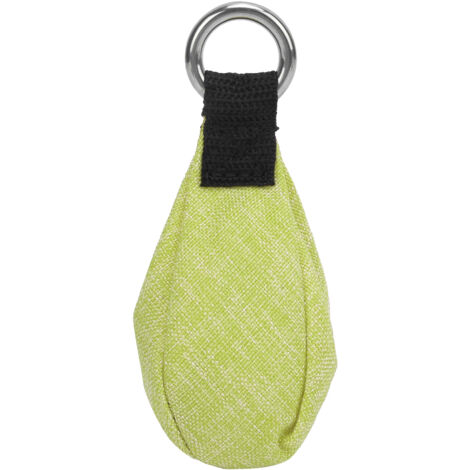 Gewichteter Wurfsack für Kletterer – tragbares Gerät mit Metallring, kleiner Sandsack für Klettern und Baumpflege, 350 g