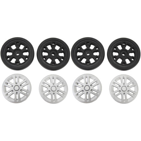 geräuscharme Universal-Kofferrollen – Set mit 4 Ersatzrollen für Rollkoffer (1/5)