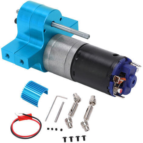 Metallgetriebegehäuse mit 370er Motor für WPL B1, B-1, C14, C-14 Militär-LKW im Maßstab 1:16 (1/5)