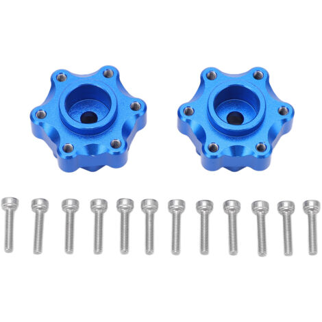 Sechskantadapter aus Aluminium für LOSI 1/8 LMT 4WD Starrachse, 5 mm seitliche Verbreiterung (1/5)