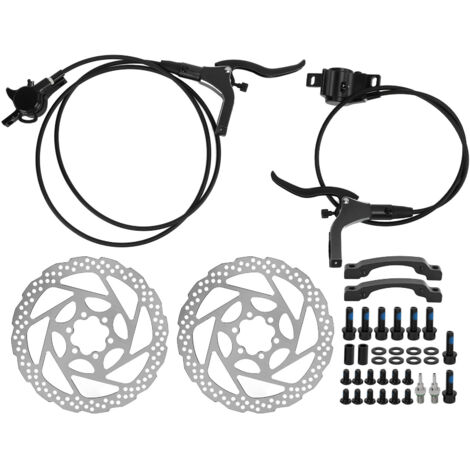 Mountainbike-Scheibenbremsen-Set – Bremsscheibe aus Aluminiumlegierung, schnelle Kühlung und geringe Geräuschentwicklung (1/5)