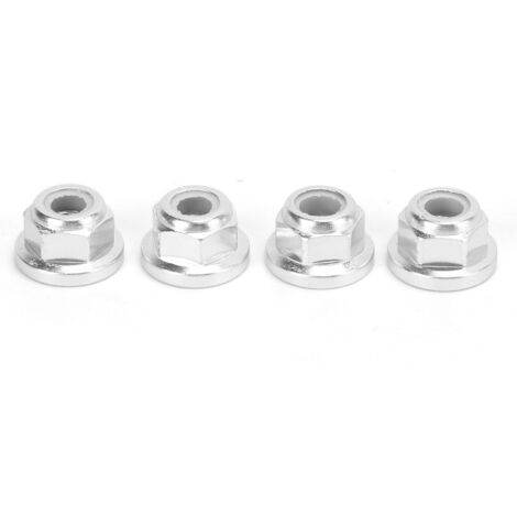 Stück Radmuttern aus Aluminiumlegierung für TRAXXAS UDR 1/7, RC-Ersatzteile, Silber (1/5)