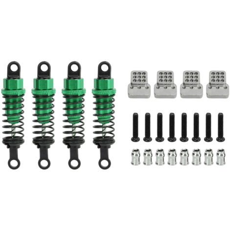 Stück 64-mm-Metallstoßdämpfer mit Halterung für WPL RC-Cars, Ersatz- und Upgrade-Teile