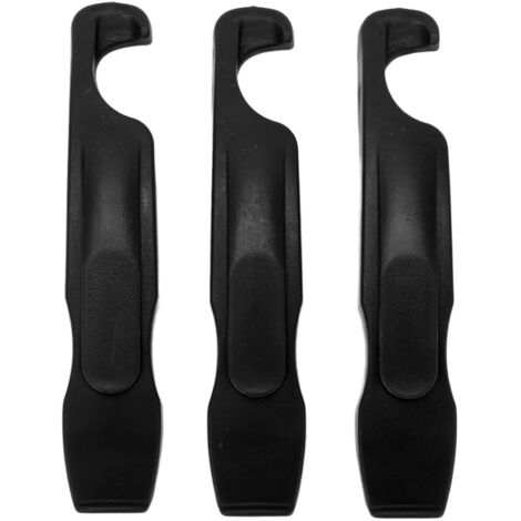 3-teiliges Fahrradreifenheber-Set aus Nylon – Fahrradradreparaturwerkzeug – Schwarz (1/5)