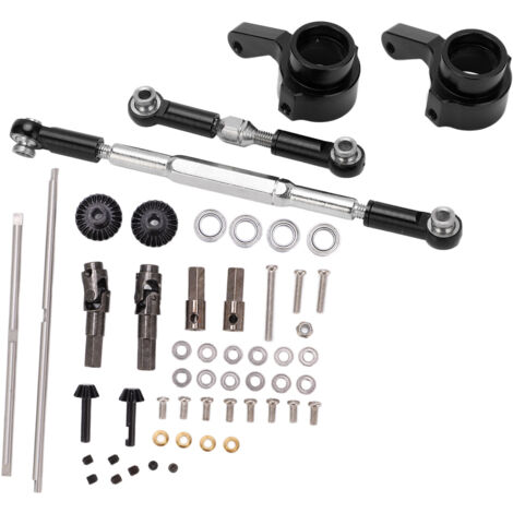 Metallachsen-Montagesatz für WPL B14/B16/B24/C14/C24 ferngesteuerte Autos, Ersatzteile und Upgrades (1/5)