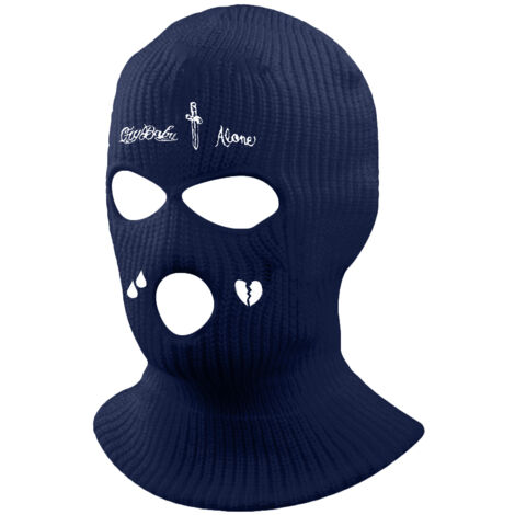 Atmungsaktive 3-Loch-Sturmhaube zum Skifahren und Radfahren – Warme Gesichtsmaske für Damen und Herren im Winter