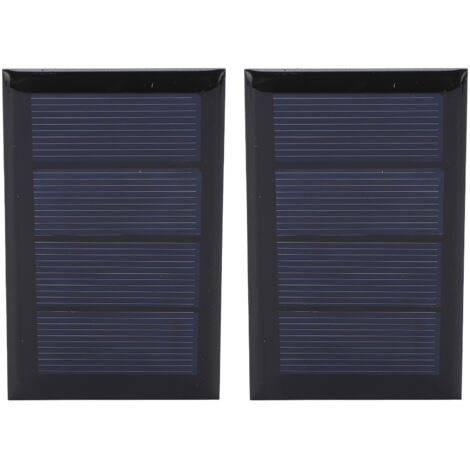 Stück Mini 2V 210mA polykristallines Solarpanel 80x50mm für DIY-Projekte (1/5)