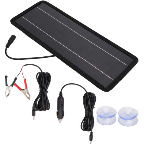 4,5-W-12-V-Solarladegerät für Auto-, Boots- und Fahrzeugbatterien – Polysilizium-Panel, 12-V-zu-5-V-Wandlung (1/5)