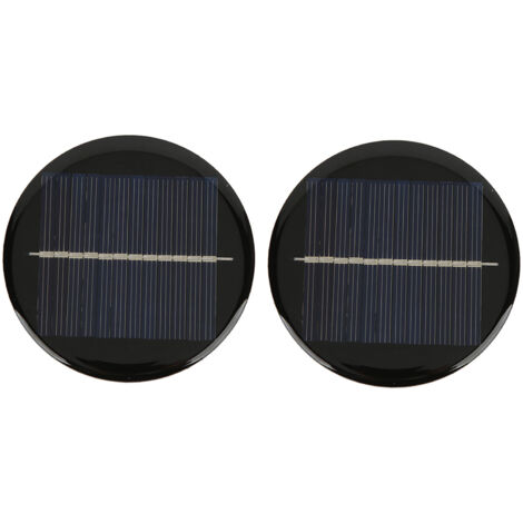 Stück 6V runde 80mm Hocheffizienz-Solarzellen mit transparenter, lichtempfindlicher Polysiliziumzelle