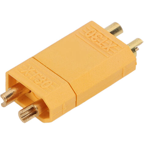 Gelber XT30 Stecker/Buchse für RC-Akku und Regler – Drohnenzubehör (1/5)