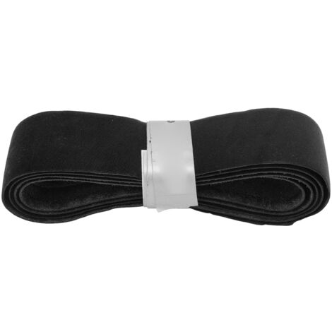 Ersatz-Lederriemen für Tennisschläger, Badminton-Griffband, schwarzer Overgrip-Streifen