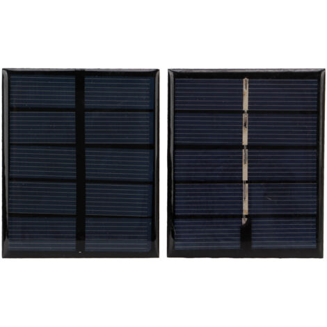 Stück 0,5W 2,5V Tragbares Solarpanel-DIY-Ladegerät für elektrische Geräte mit geringem Stromverbrauch (1/5)