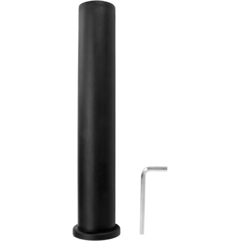 Adapterhülse für 25-mm- bis 50-mm-Stangen, schwarze PP-Hülse für Fitnessgeräte, 303-mm-Hantelzubehör