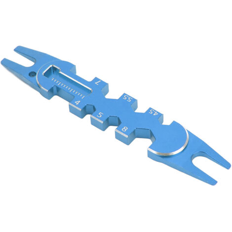 Universelles Reparaturwerkzeug aus Aluminiumlegierung für Kugelköpfe von 4 mm bis 8 mm – Multifunktional – Dunkelblau (1/5)