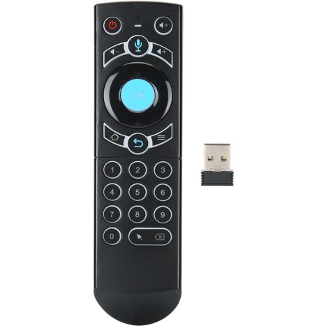 G21 Kabellose Air Mouse mit Gyroskop, Sprachsteuerung und USB-Hintergrundbeleuchtung
