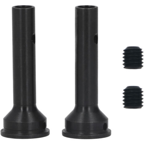 2-teilige 8-mm-Stahl-CVD-Achse für ferngesteuerte Autos, Zubehör für ARRMA-Modelle im Maßstab 1:7 und 1:8, Schwarz (1/5)