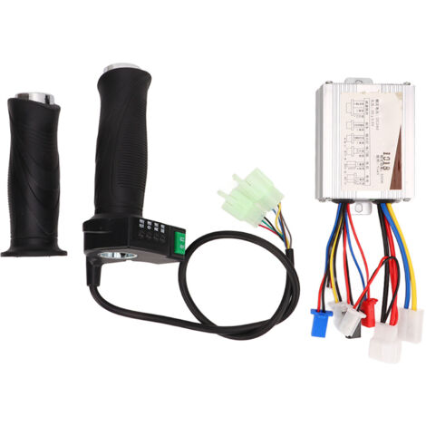 Gebürsteter Gasgriff und Regler – Effiziente Wärmeableitung, 4 Geschwindigkeiten, 24 V 500 W – Elektro-Dreirad-Motor-Kit (1/5)