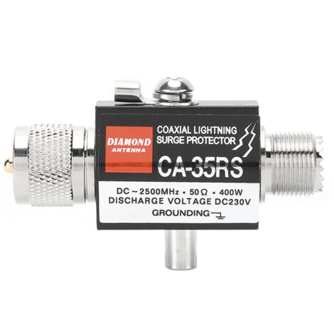 CA-35RS Koaxial-Antennen-Überspannungsschutz für Walkie-Talkies mit PL259- und SO239-Anschlüssen