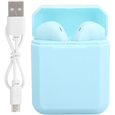 Bluetooth-Kopfhörer mit Geräuschunterdrückung, Stereo, wasserdicht und schweißresistent, TWS-Ohrhörer, blau (1/5)
