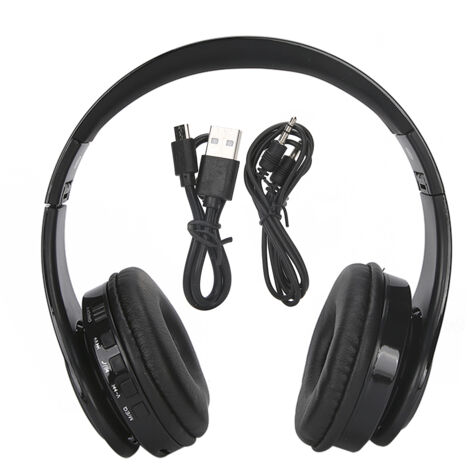 Kabelloses Bluetooth 5.0 Gaming-Headset mit Mikrofon – Stereo-Over-Ear-Kopfhörer für Gaming (1/5)