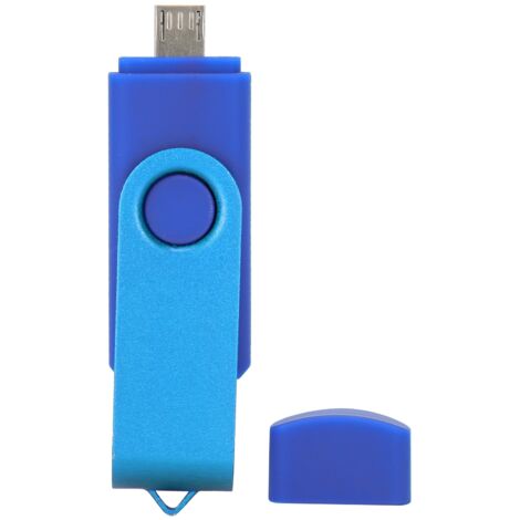 32 GB blauer USB 2.0-Stick – Tragbarer Computer-Speicherstick, OTG-kompatibel – Modell CW10040 (1/5)