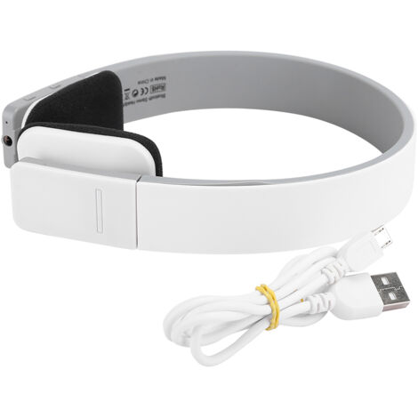 BQ618 Bluetooth-Sportkopfhörer – Kabellose Ohrhörer für Laufen und Fitness mit kraftvollem Bass und integriertem Mikrofon – Weiß (1/5)