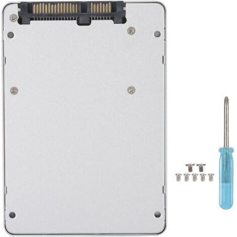 PH30 Mobiles Festplattengehäuse, mSATA auf SATA 2,5" SSD für Laptops, Aluminiumlegierung (1/5)