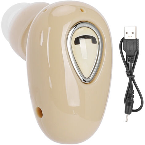 YX01 Tragbares Bluetooth-Headset, Ohrhörer ohne Ladecase, HD-Subwoofer, Hautfarbe (1/5)