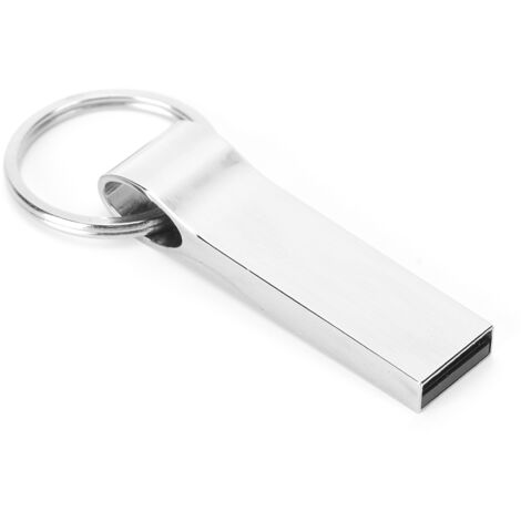 Mini-USB-2.0-Stick aus Metall, tragbar, grau, für Computer CW10058128G (1/5)