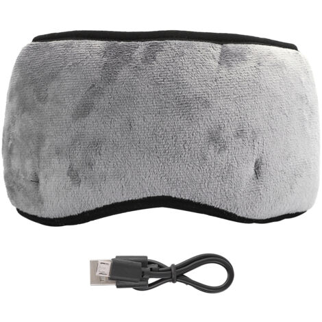 Kabellose Bluetooth 5.0 Schlafmaske mit integrierten Kopfhörern für Schlaf und Reisen, Grau (1/5)
