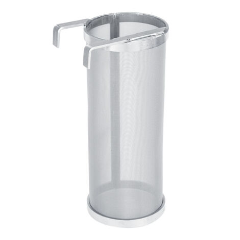300 Mikron Edelstahl-Hopfenfilter für Heimbrauer 10 x 25,5 cm
