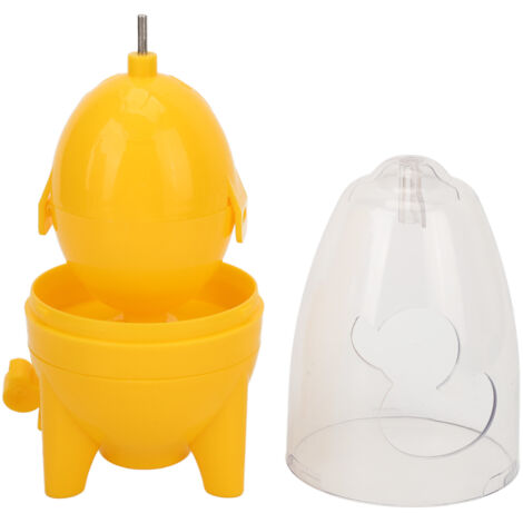Tragbarer, manueller Eiermixer mit Silikonboden für die Zubereitung goldener Eier – Grün (1/5)