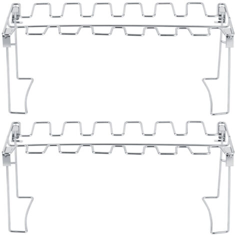2x Labor-Retortenring Aus Edelstahl – 23 Cm, Geschlossener Ring – Für Heiz- & Filtrationsversuche, Stabil & Rostfrei