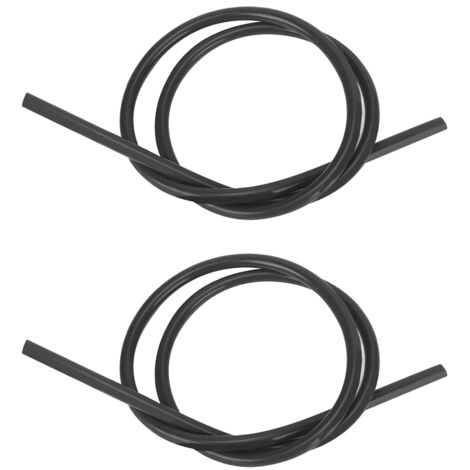 8-mm-Silikon-Zündkabel – 2er-Pack (1 Meter) – Schwarz – Hochleistung