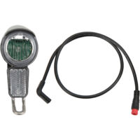 5W 6-60V LED-Frontscheinwerfer für Elektrofahrräder, wasserdicht mit Stecker und Wärmeableitung