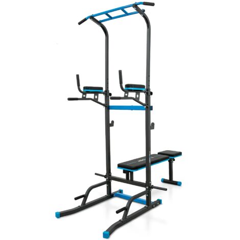 Stazione di allenamento THUNDER GRIP panca romana panca multifunzione Power Tower per fitness a domicilio