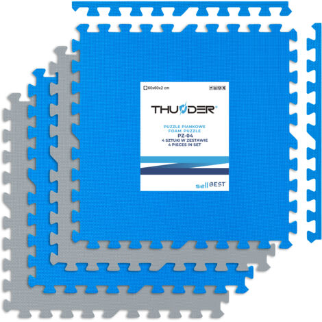 Tappetino puzzle in schiuma per esercizi Thunder® PZ-04 (1/5)
