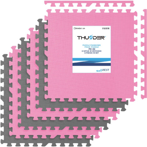 Tappetino puzzle in schiuma per esercizi Thunder® PZ-02 (1/5)