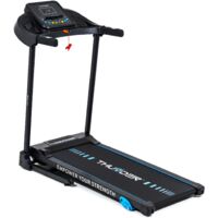 Tapis roulant elettrico THUNDER G-8000 12,8 km/h velocità pieghevole regolabile APP Bluetooth Schermo LCD inclinazione 110 kg